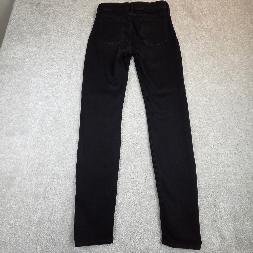 L'AGENCE Marguerite High Rise Skinny Jeans Womens 28 Noir Black USA - Picture 2 of 10